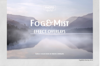 Fog&amp;Mist Effect JPG and PNG Overlays