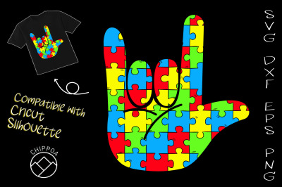 ASL Love Sign Language Autism