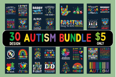 AUTISM SVG Bundle