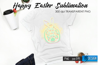 Happy Easter T-Shirt Sublimation V.65