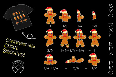 Christmas Math Equation Gingerbread