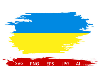 Distressed Ukraine Flag