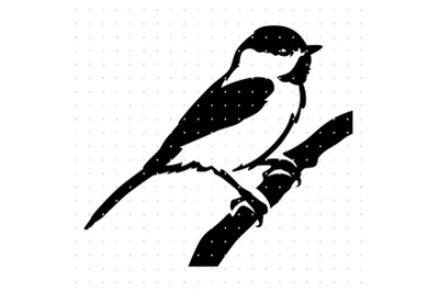 Chickadee Bird SVG