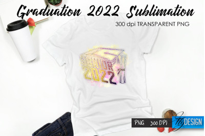 Graduation 2022 T-Shirt Sublimation Design V.6