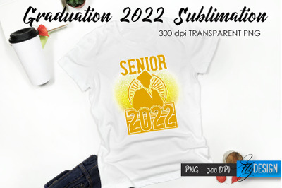 Graduation 2022 T-Shirt Sublimation Design V.12