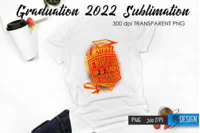 Graduation 2022 T-Shirt Sublimation Design V.17