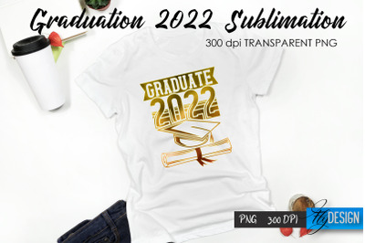 Graduation 2022 T-Shirt Sublimation Design V.22