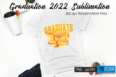 Graduation 2022 T-Shirt Sublimation Design V.23