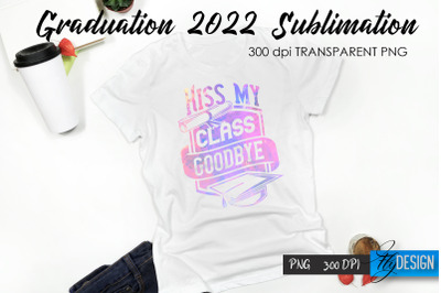 Graduation 2022 T-Shirt Sublimation Design V. 37
