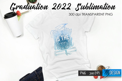 Graduation 2022 T-Shirt Sublimation Design V.55