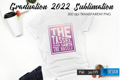 Graduation 2022 T-Shirt Sublimation Design V.56