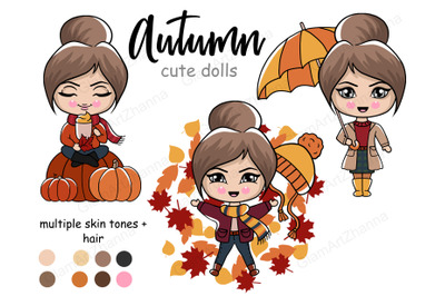 Autumn Cute Dolls