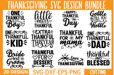 Thanksgiving Svg Bundle