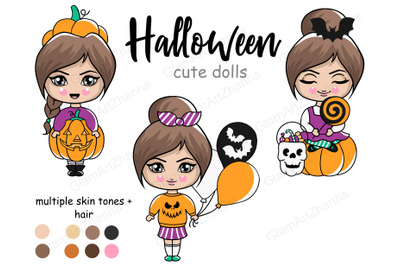 Halloween Cute Dolls