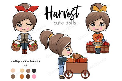 Harvest Cute Dolls