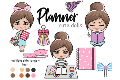 Planner Cute Dolls