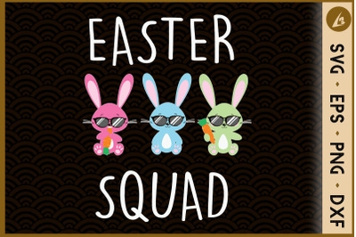 Easter Squad Funny Family Easter