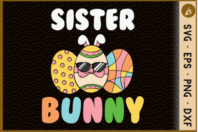 Easter Egg Sister Bunny Matching Family