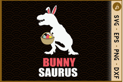 Bunny-saurus Funny Family Easter