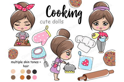 Cooking Cute Dolls