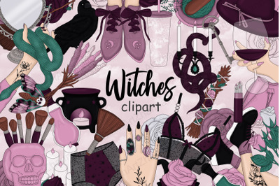 Witches Clipart