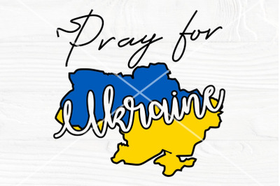 Pray for Ukraine SVG cut file | Ukraine svg, png