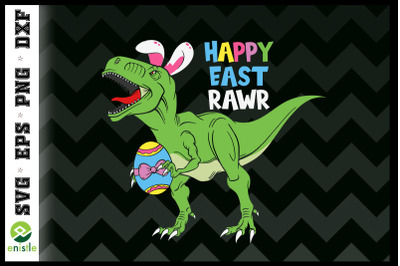 Dinosaur happy East Rawr Easter Day