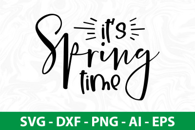 its spring time svg