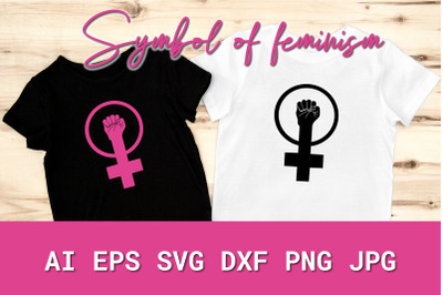 Symbol Of Feminism SVG | Feminism Power