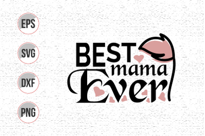 Mothers day typographic slogan design vector.