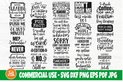 Funny sayings SVG bundle | Sarcastic shirt svg | Funny quotes svg | Cr