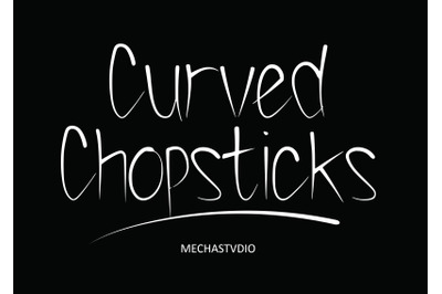 Curved Chopstick