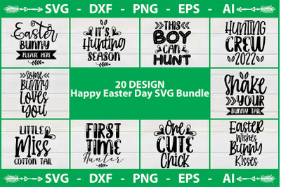 Happy Easter Day SVG Bundle