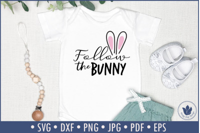 Follow the Bunny | Easter Cut File