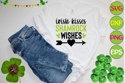 irish kisses shamrock wishes