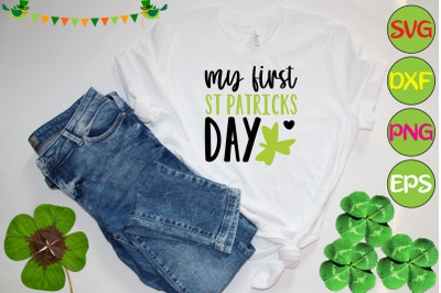 my first st patricks day