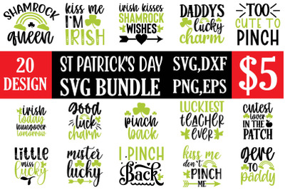 ST Patrick&#039;s Day svg bundle