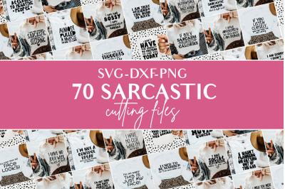 Sarcastic SVG Bundle | Tshirt SVGS Cutting and Sublimation