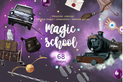 Magic School Clipart