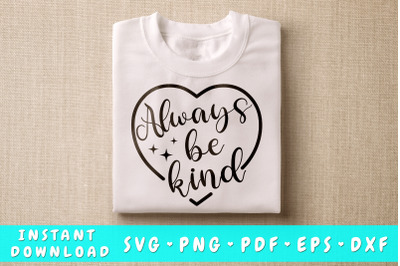 Always Be Kind SVG