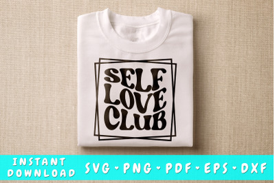 Self Love Club SVG