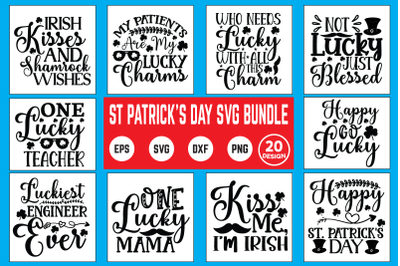 St Patrick&#039;s Day SVG Bundle