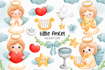 Little angel clipart, angel clipart, heaven clipart, nativity angel cl
