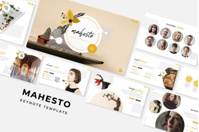 Mahesto Keynote Template