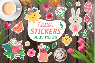 Easter stickers