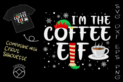 I&#039;m The Coffee Elf Matching Family Group