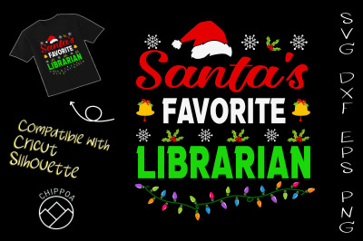 Santa&#039;s Favorite Librarian Christmas