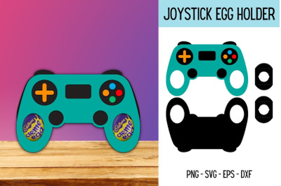 Gamepad Egg Holder SVG