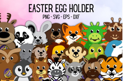 Animals Egg Holders SVG