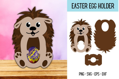 Hedgehog Egg Holder SVG